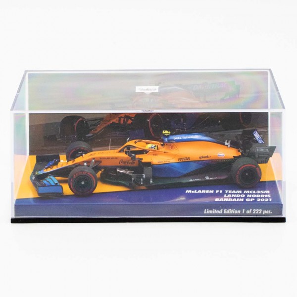 Lando Norris McLaren F1 Team MCL35M Formula 1 Bahrain GP 2021 Limited Edition 1/43