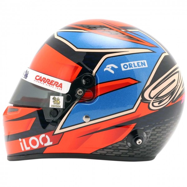Kimi Räikkönen Miniaturhelm 2021 1:2
