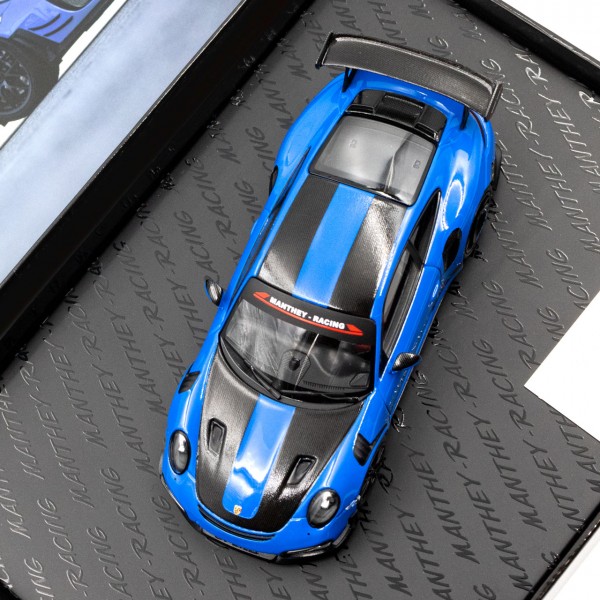 Manthey-Racing Porsche 911 GT2 RS MR 1/43 blue Collector Edition