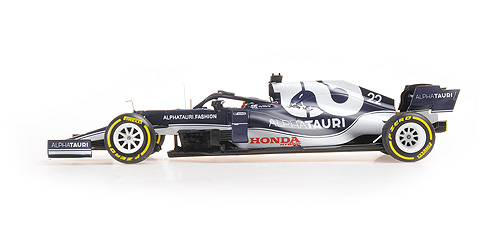 Yuki Tsunoda Scuderia AlphaTauri Honda AT02 Formula 1 Bahrain GP 2021 1/43
