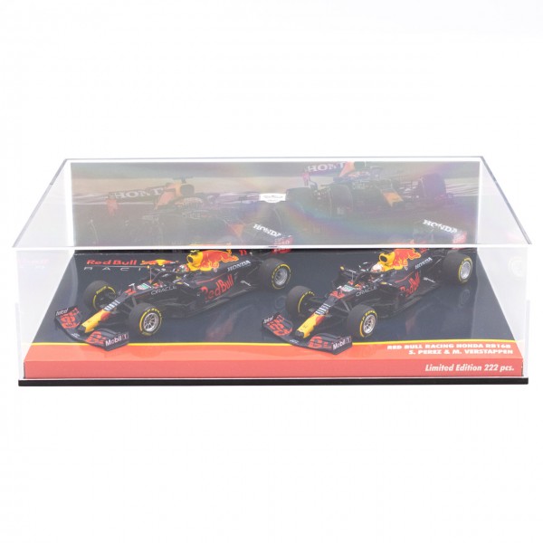 Red Bull Racing Honda 2021 RB16B Pérez / Verstappen Doppel-Set 1:43