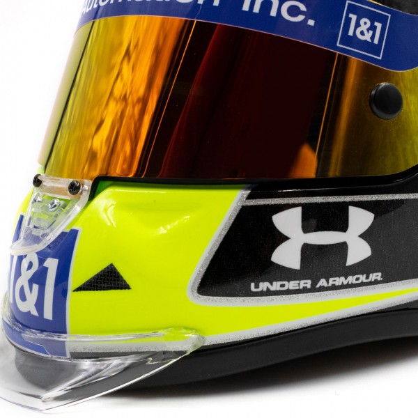 Mick Schumacher casco miniatura 2021 Versión R 1/2