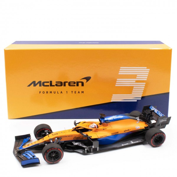 Daniel Ricciardo McLaren F1 Team MCL35M Formel 1 Bahrain GP 2021 1:18