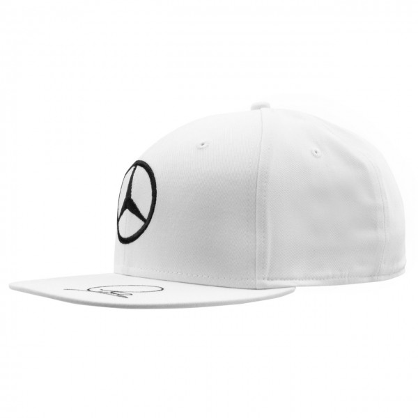 Mercedes-Benz Flat beim cap white Lewis Hamilton B6799250 
