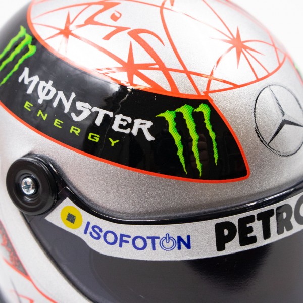 Casco di platino Michael Schumacher Spa 300 GP 2012 14