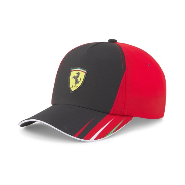 Scuderia Ferrari Kinder Team Cap schwarz/rot