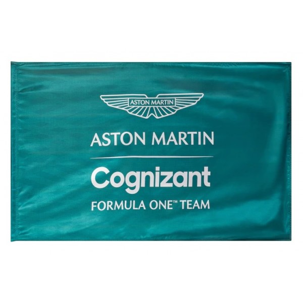 Aston Martin F1 Official Team Drapeau