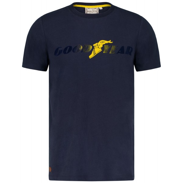 Goodyear T-Shirt Santa Cruz bleu