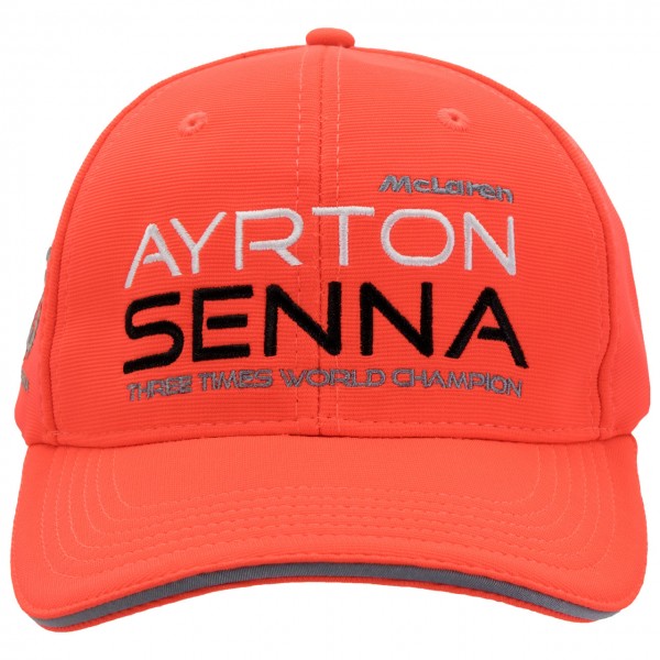 Ayrton Senna Collection McLaren F1 World Champion Cap ADULT Free UK Ship 