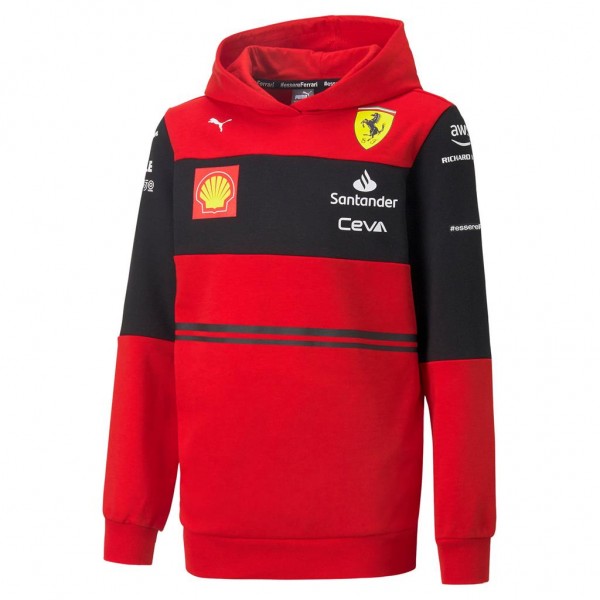 Scuderia Ferrari Team Sudadera con capucha para niños