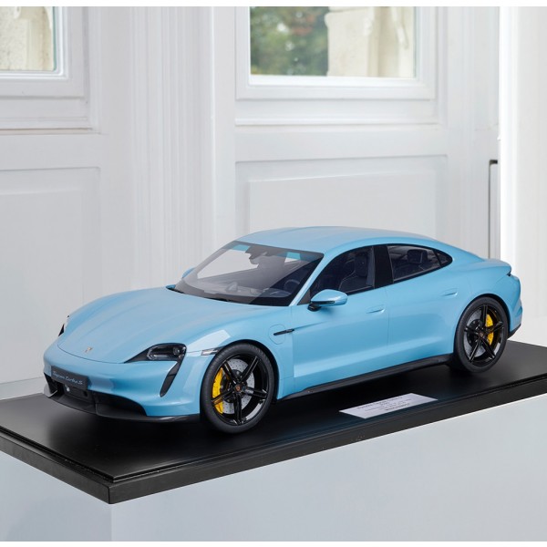 Porsche Taycan Turbo S - 2020 - Bleu givré métallique 1/8
