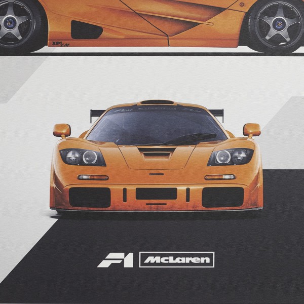 Poster McLaren F1 LM - Papaya Orange