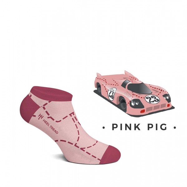 Pink Pig Calcetines Bajos