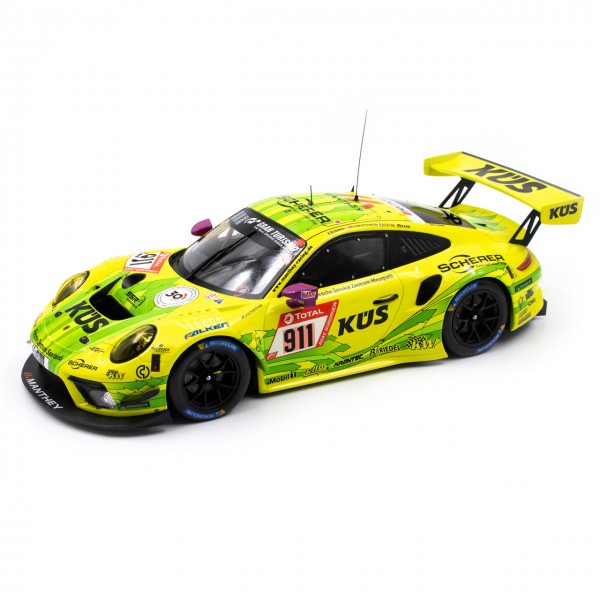 Manthey-Racing Porsche 911 GT3 R - 2021 Ganador de la carrera de 24h de Nürburgring #911 1/18