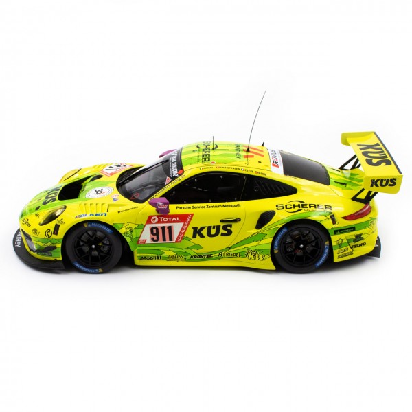 Manthey-Racing Porsche 911 GT3 R - 2021 Ganador de la carrera de 24h de Nürburgring #911 1/18