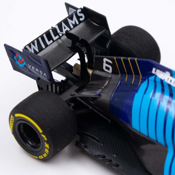 Nicholas Latifi Williams Racing FW43B Formel 1 Bahrain GP 2021 1:43