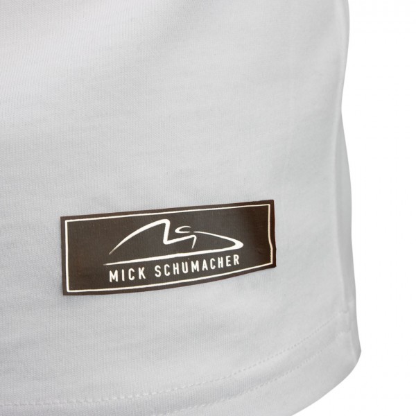 Mick Schumacher Maglietta Speed Logo bianco