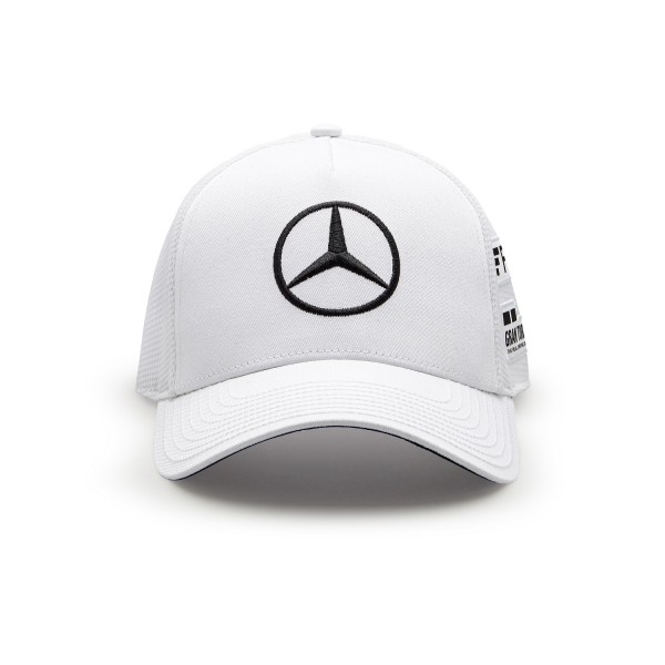Mercedes-AMG Petronas Lewis Hamilton Trucker Cap weiß