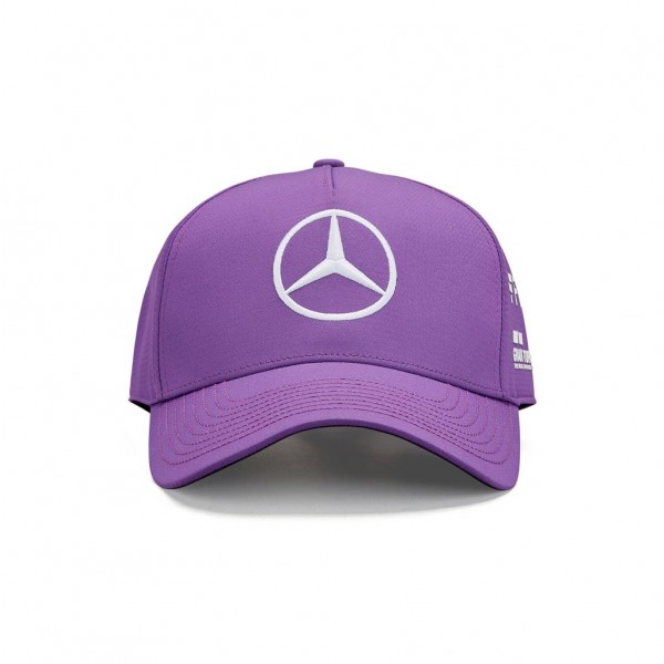 Mercedes-AMG Petronas Lewis Hamilton Casquette Driver enfant violet