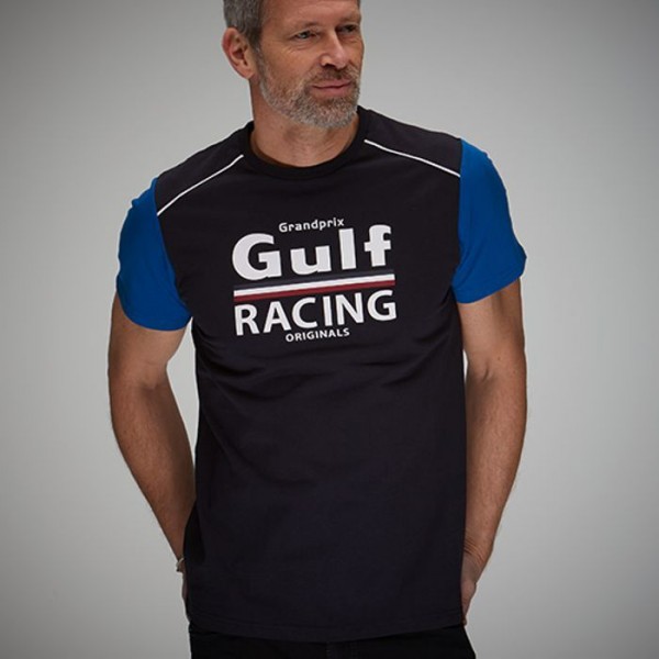 Gulf Camiseta Racing azul marino