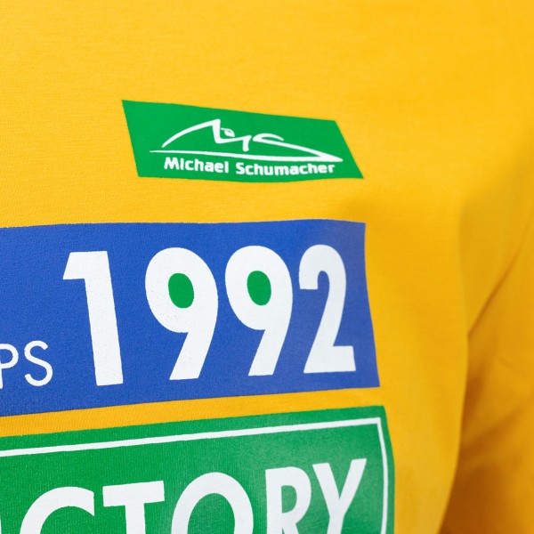 Michael Schumacher Camiseta Primera Victoria en un GP 1992