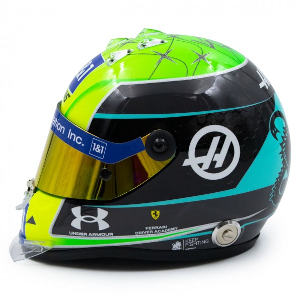 Mick Schumacher miniature helmet 2022 1/2