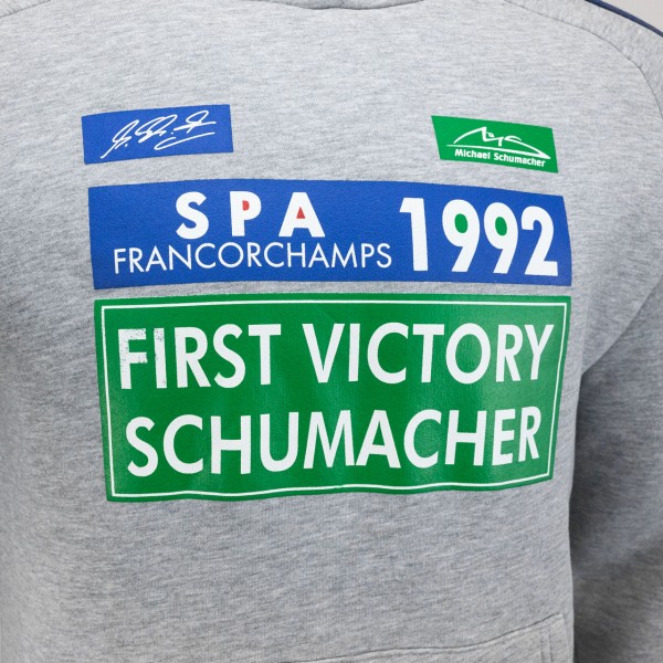 Michael Schumacher Sudadera con capucha Primera Victoria en un GP 1992