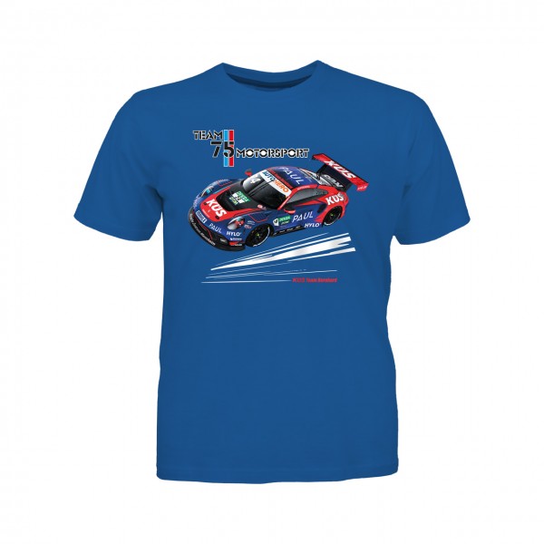 Team 75 T-Shirt pour enfants Racing bleu