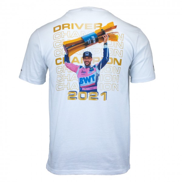 Maximilian Götz T-Shirt DTM Champion 2021 blanc