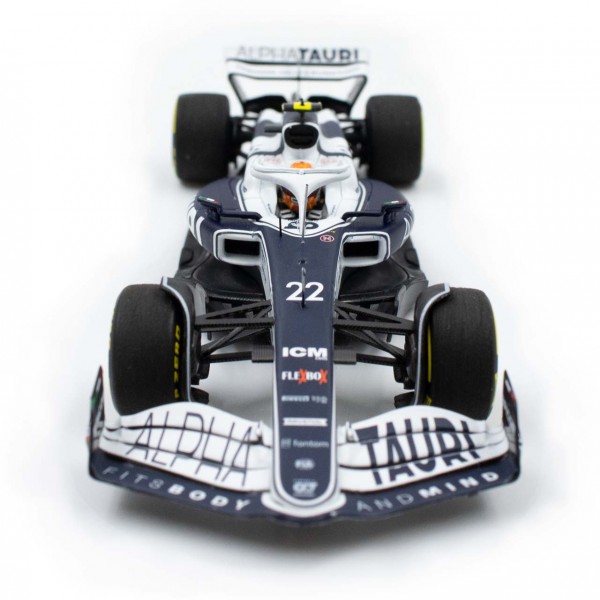 Yuki Tsunoda Scuderia AlphaTauri AT03 Formel 1 Bahrain GP 2022 1:43