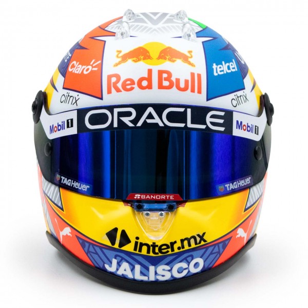 Sergio Pérez casco in miniatura Formula 1 2022 1/2