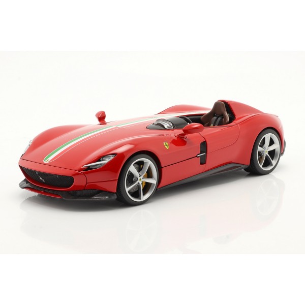 Ferrari Monza SP1 Anno di fabbricazione 2019 rosso 1/18