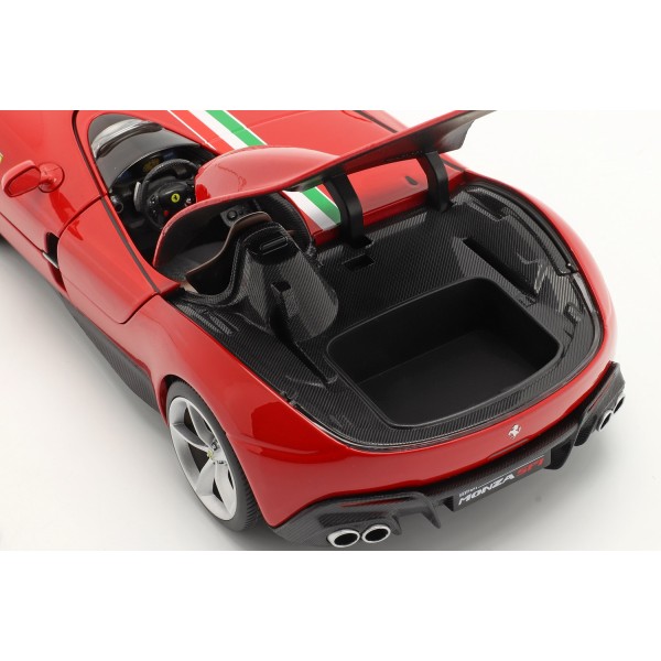 Ferrari Monza SP1 Año de fabricación 2019 rojo 1/18