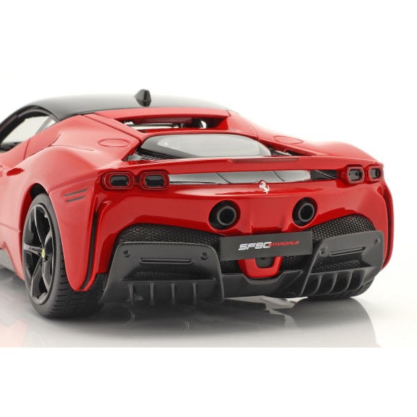 Ferrari SF90 Stradale Hybrid Baujahr 2019 rot 1:18
