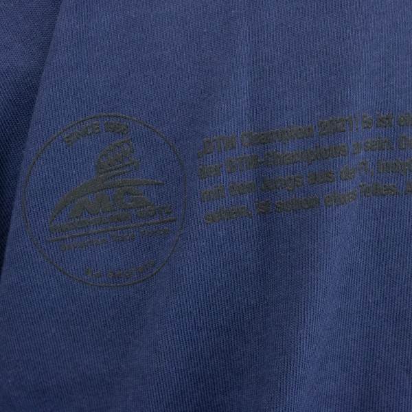 Maximilian Götz T-Shirt Champion blau