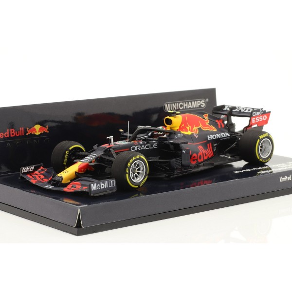 Sergio Pérez Red Bull Racing Honda RB16B Formel 1 Bahrain GP 2021 1:43