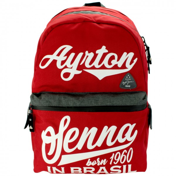 Ayrton Senna Backpack Born in Brasil