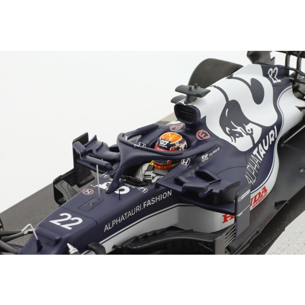 Yuki Tsunoda Scuderia AlphaTauri Honda AT02 Formel 1 Bahrain GP 2021 1:18