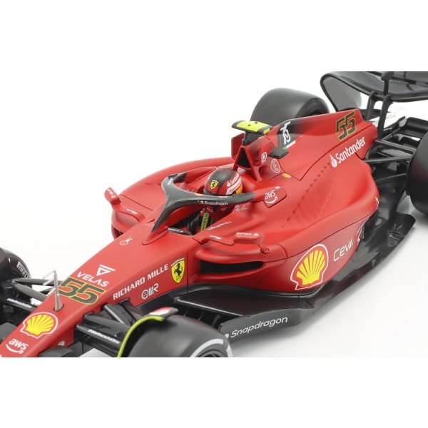 Carlos Sainz jr. Ferrari F1-75 #55 Formula 1 2022 1/18