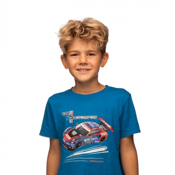Team 75 Camiseta de niño Racing azul