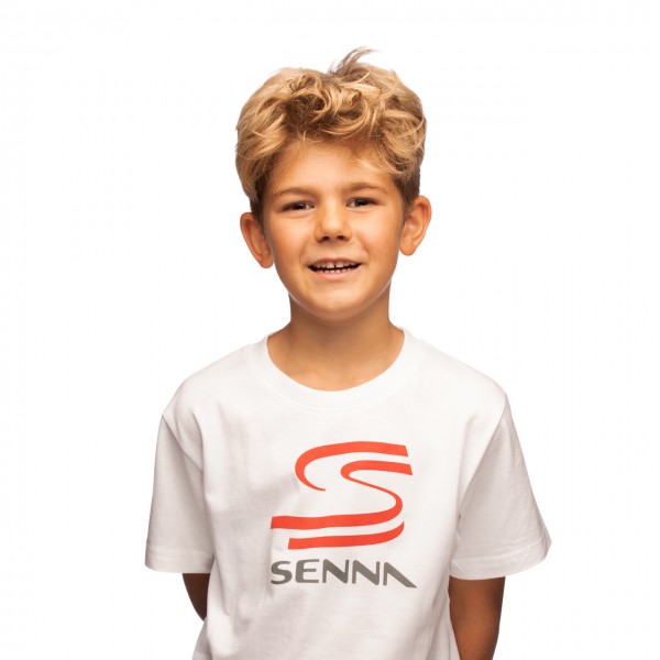 Ayrton Senna T-Shirt Senna Kids weiß