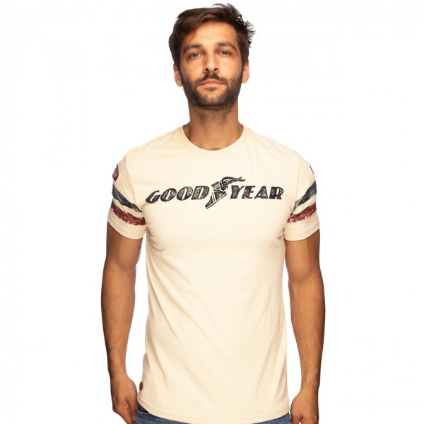 Goodyear Camiseta Grand Bend Vintage sand