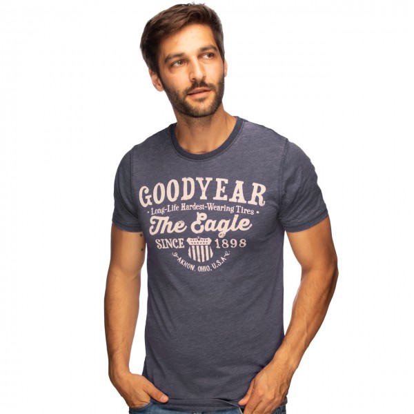Goodyear T-Shirt Monticello grau