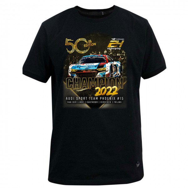 24h-Rennen Set Jubiläumsquader + 24h-Rennen T-Shirt 50th Edition Champion 2022
