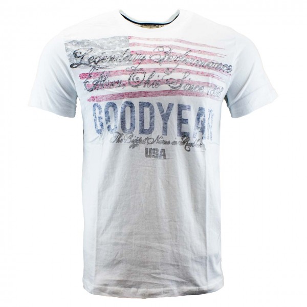 Goodyear T-Shirt Bluffton blanc