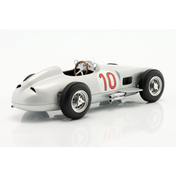 J.M. Fangio Mercedes-Benz W196 #10 Ganador del GP de Bélgica Campeón Mundial de Fórmula 1 1955 1/18