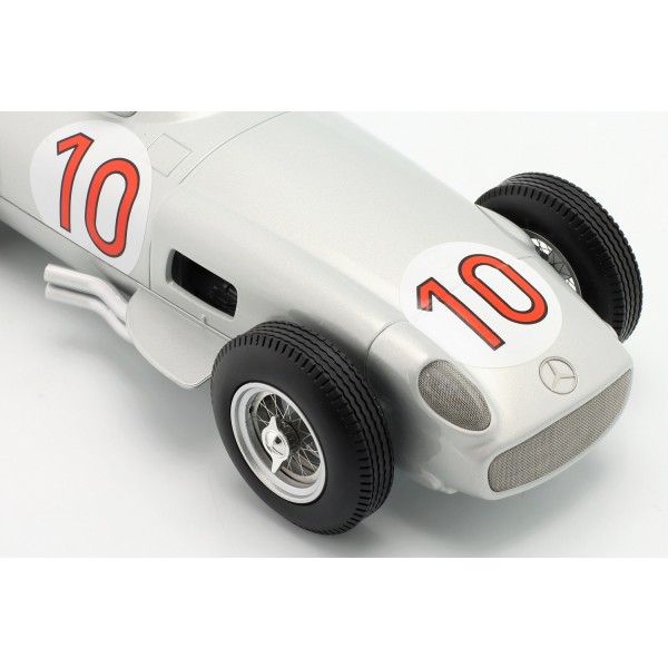 J.M. Fangio Mercedes-Benz W196 #10 Vainqueur du GP de Belgique Champion du monde de Formule 1 1955 1/18