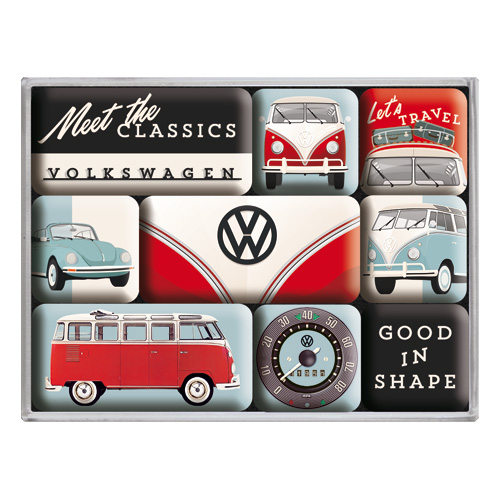 Set di magneti VW - Meet The Classics