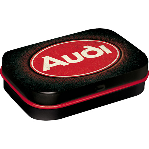 Pastillero Audi - Logo Red Shine