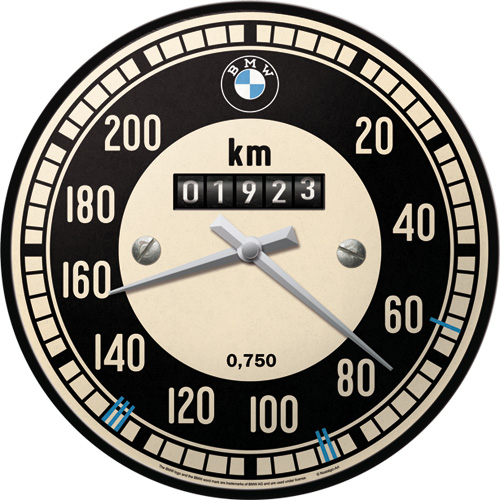Wanduhr BMW - Tachometer
